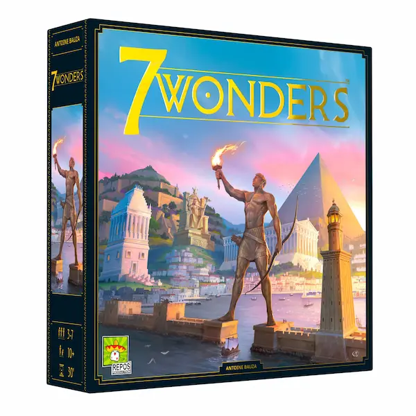 Spielschachtel 7 Wonders von Repos Production (Asmodee)