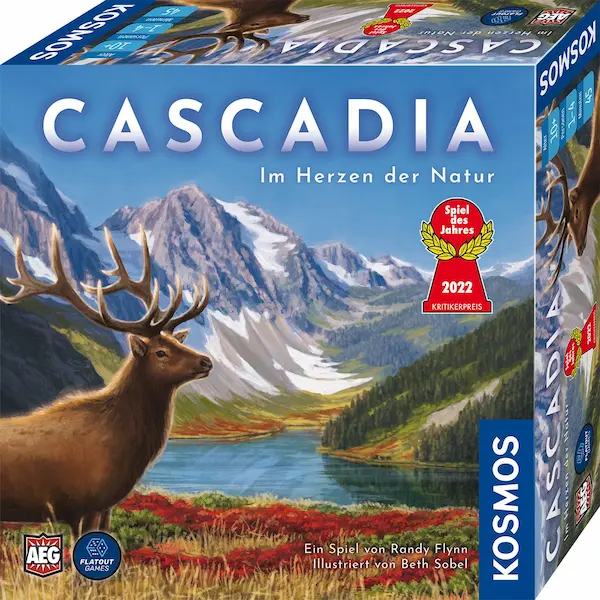 Spielschachtel Cascadia – Im Herzen der Natur von Kosmos