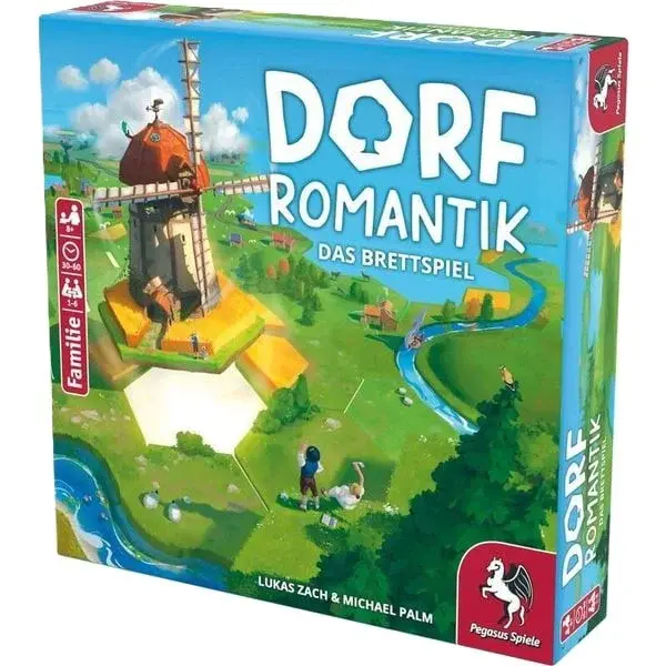 Spielschachtel Dorfromantik – Das Brettspiel von Pegasus Spiele
