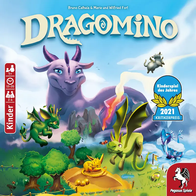 Spielschachtel Dragomino von Pegasus Spiele