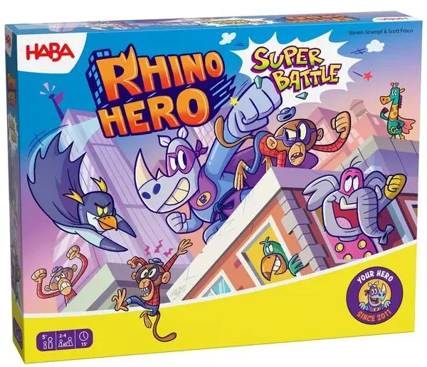 Spielschachtel HABA Rhino Hero – Super Battle von HABA