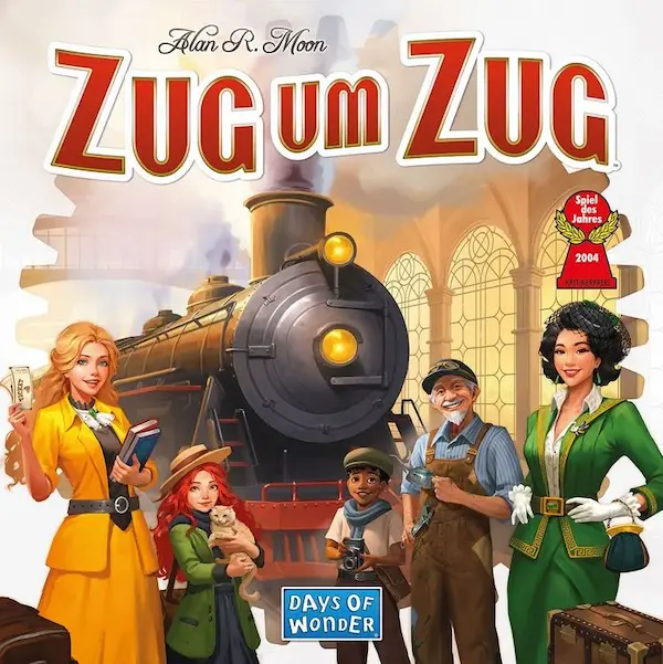 Spielschachtel Zug um Zug: Europa von Days of Wonder (Asmodee)